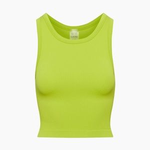 Sunday Best SinchSeamless™ Rib Crew Tank
Seamless ribbed tank - Gleeful Green